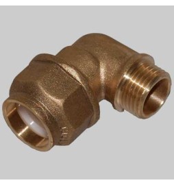 RACCORDO A GOMITO MASCHIO ANELLO RESINA - 40 x 1"1/4