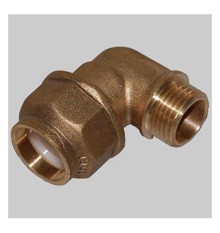 RACCORDO A GOMITO MASCHIO ANELLO RESINA - 50 x 1"1/2