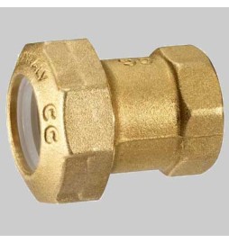 RACCORDO DRITTO FEMMINA PE ANELLO RESINA - 25 x 3/4