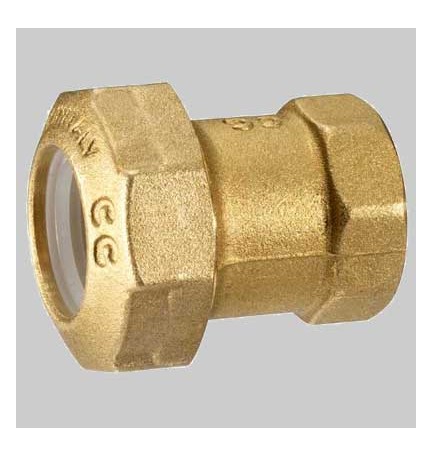 RACCORDO DRITTO FEMMINA PE ANELLO RESINA - 32 x 1"