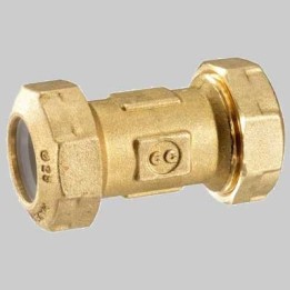 RACCORDO BIGIUNTO PE ANELLO RESINA - 40 x 40