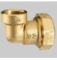 RACCORDO GOMITO FEMMINA PE ANELLO RESINA - 40 x 1"1/4