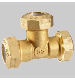 RACCORDO A TEE UGUALE PE ANELLO RESINA - 32 x 32 x 32