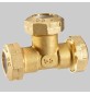 RACCORDO A TEE UGUALE PE ANELLO RESINA - 50 x 50 x 50