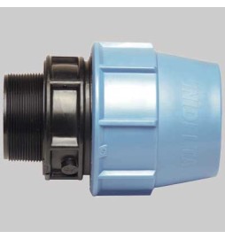 RACCORDO DIRITTO MASCHIO PLASTICA - 20 x 3/4
