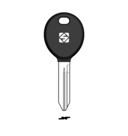 SILCA CY24TE CHIAVE TRANSPONDER VUOTA OTTONE