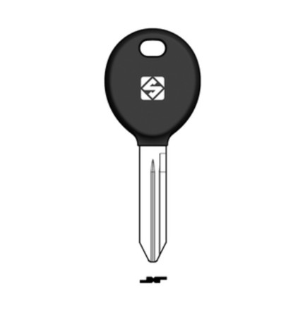 SILCA CY24TE CHIAVE TRANSPONDER VUOTA OTTONE