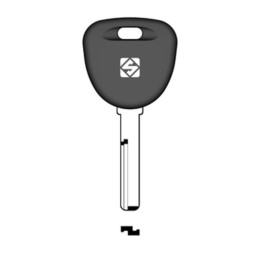 SILCA HU56RTE CHIAVE TRANSPONDER VUOTA OTTONE