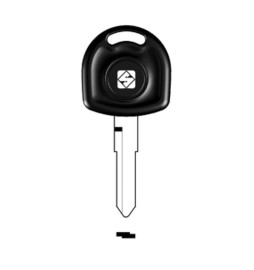 SILCA HU87RTE CHIAVE TRANSPONDER VUOTA OTTONE