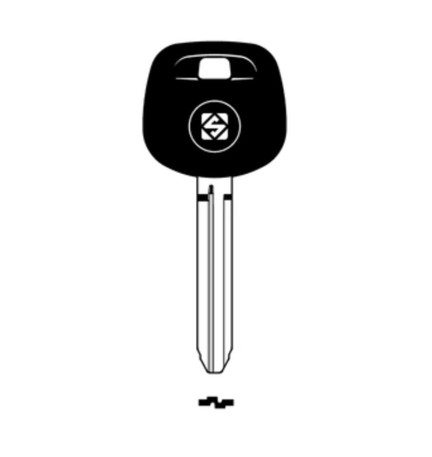 SILCA TOY43RATE CHIAVE TRANSPONDER VUOTA OTTONE