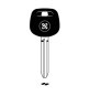 SILCA TOY43RATE CHIAVE TRANSPONDER VUOTA OTTONE
