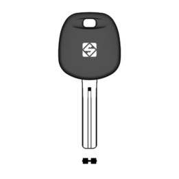 SILCA TOY48BTE CHIAVE TRANSPONDER VUOTA OTTONE