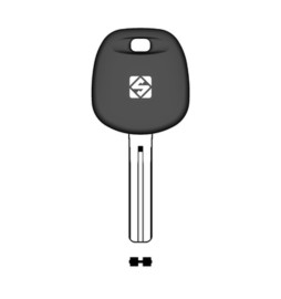 SILCA TOY48BTE CHIAVE TRANSPONDER VUOTA OTTONE