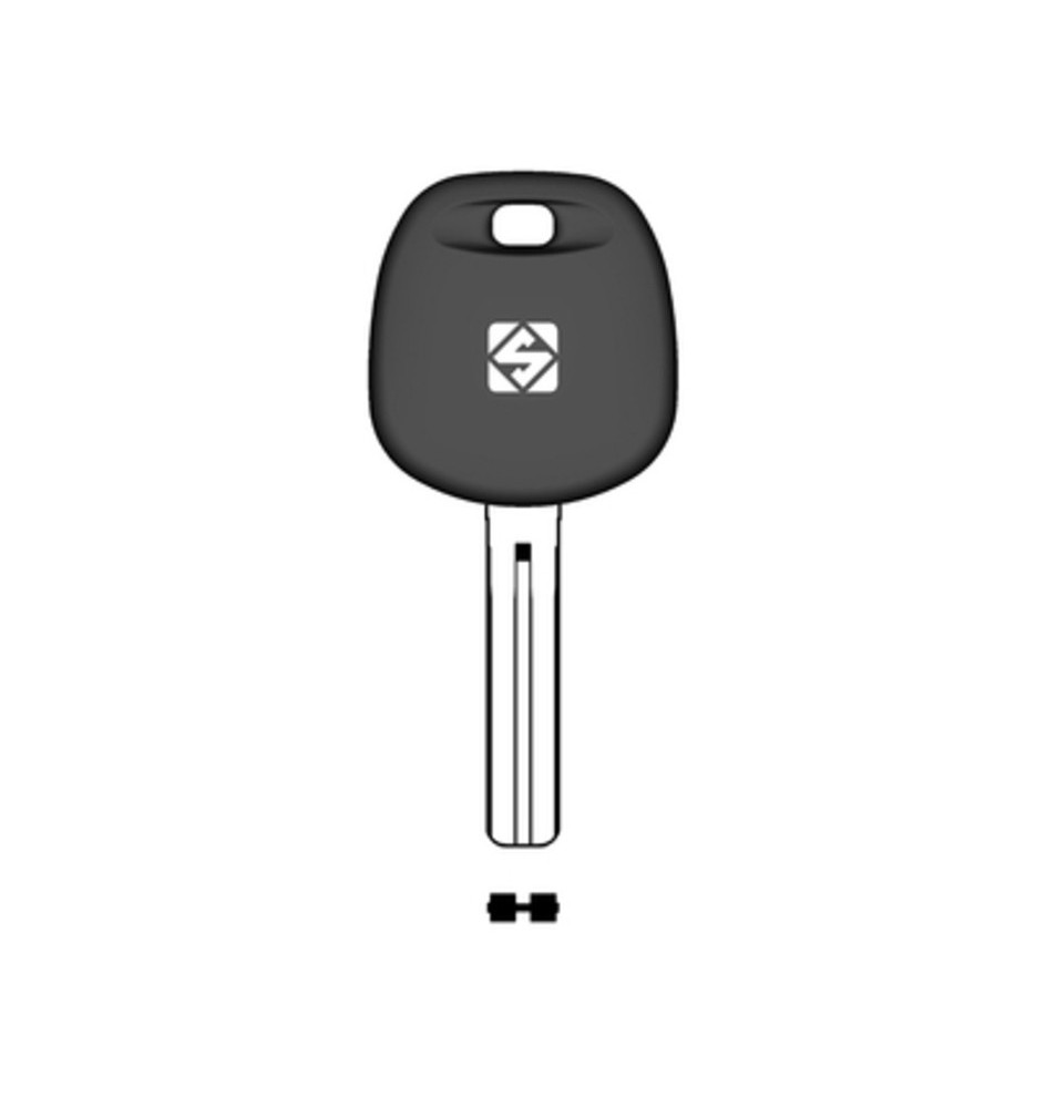 SILCA TOY48BTE CHIAVE TRANSPONDER VUOTA OTTONE