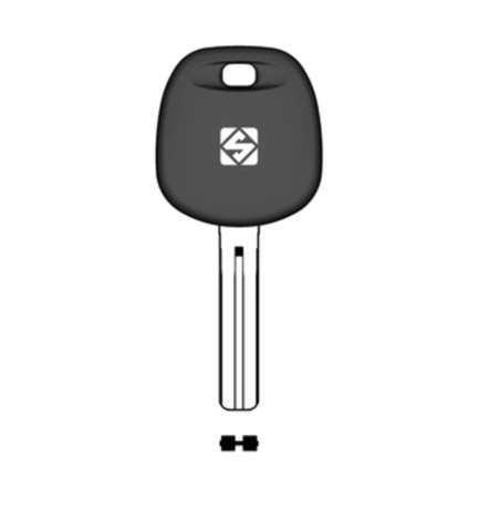 SILCA TOY48BTE CHIAVE TRANSPONDER VUOTA OTTONE