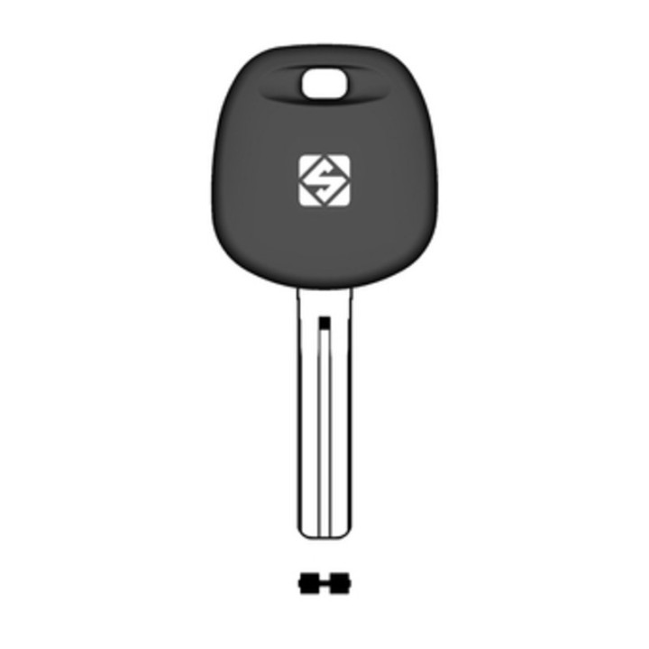 SILCA TOY48BTE CHIAVE TRANSPONDER VUOTA OTTONE