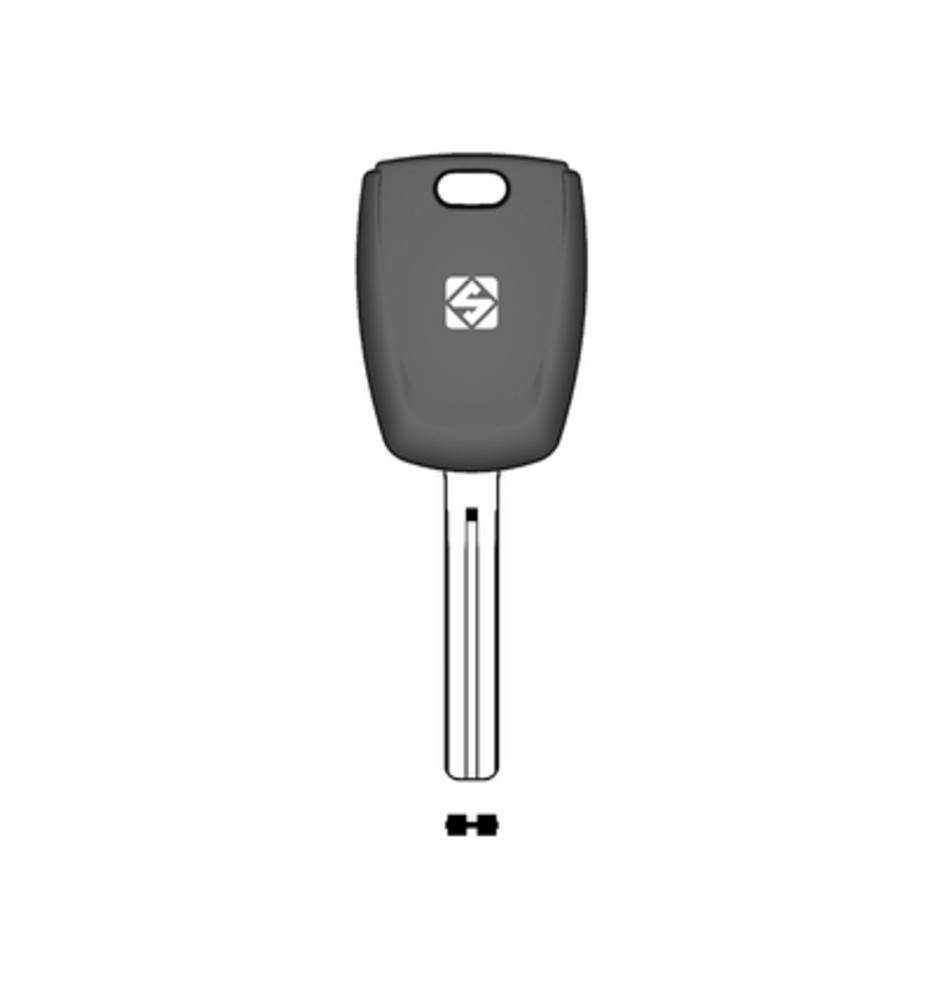 SILCA TOY49TE CHIAVE TRANSPONDER VUOTA OTTONE