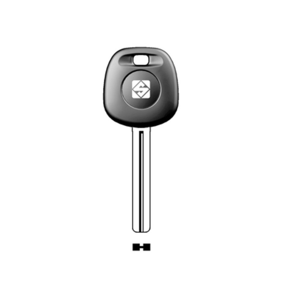 SILCA TOY40BTE CHIAVE TRANSPONDER VUOTA OTTONE