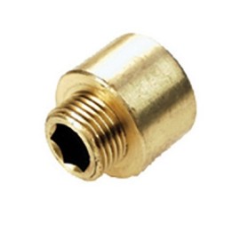 RIDUZIONE FM IN OTTONE GIALLO PESANTE IBP 1/4 x 1/8