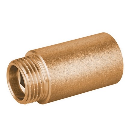 PROLUNGA FILETTATA MF IN OTTONE GIALLO PESANTE IBP 1/2 x 25