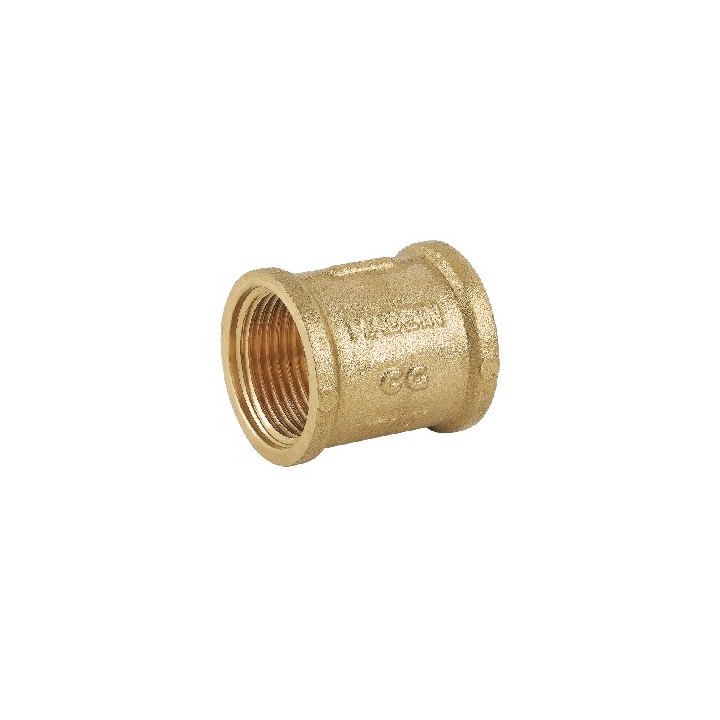 MANICOTTO FF IN OTTONE GIALLO 1/4"
