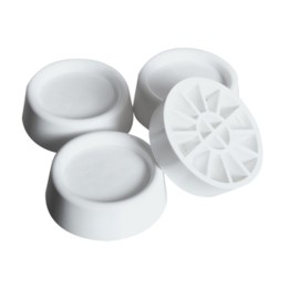 PIEDINO ANTIVIBRANTE P/LAVATRICE E ASCIUGATR. 4 PZ