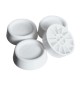 PIEDINO ANTIVIBRANTE P/LAVATRICE E ASCIUGATR. 4 PZ