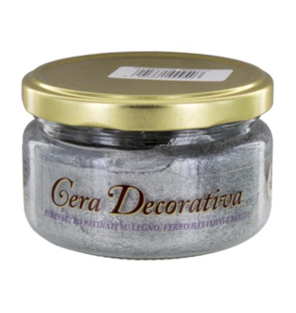 CERA DECORATIVA NOVECENTO 200 ML ARGENTO