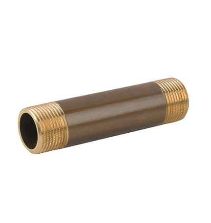 BARILOTTO IN OTTONE GIALLO MM 1/2" x 50 mm