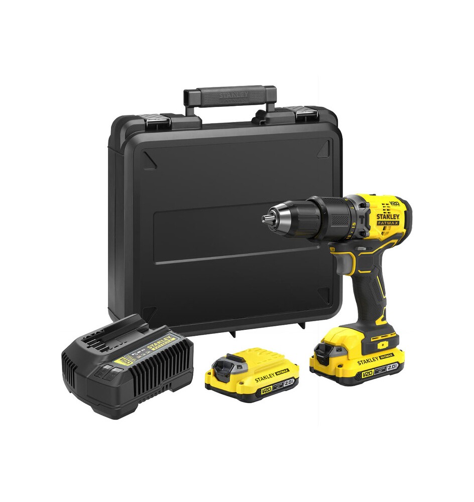 FATMAX TRAPANO SFMCD715D2K BRUSH. 18VP 2AH 2 BATT.