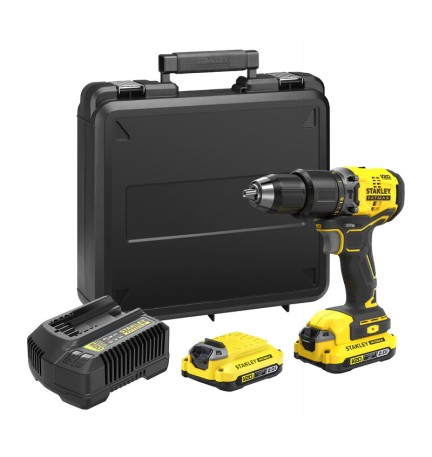 FATMAX TRAPANO SFMCD715D2K BRUSH. 18VP 2AH 2 BATT.