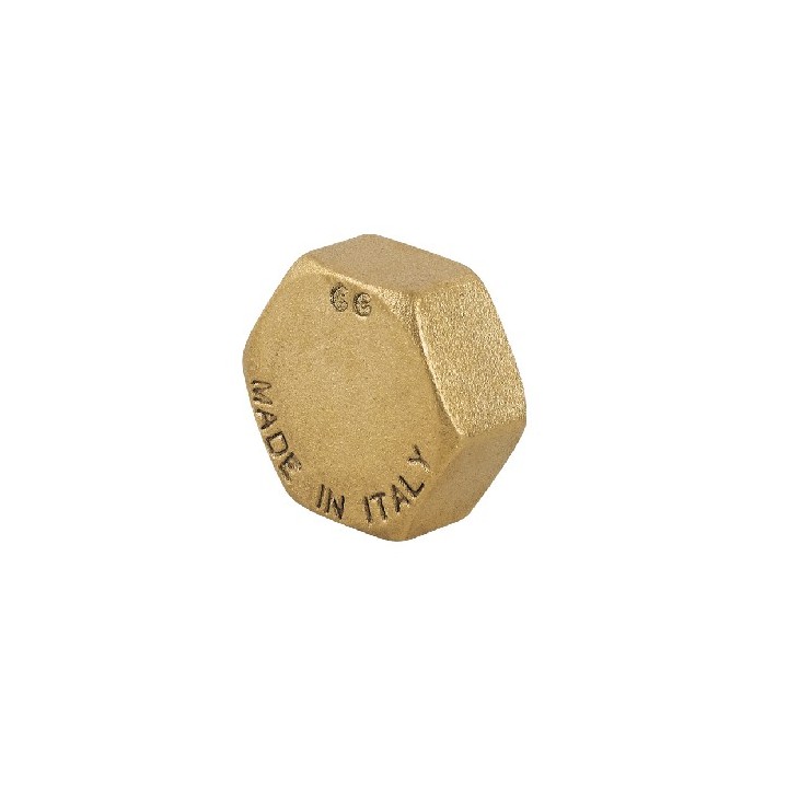 TAPPO FEMMINA IN OTTONE GIALLO 3/8"