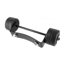 R SET RUOTE P/STUFA PATIO MUSHROOM NERO