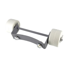 R SET RUOTE P/STUFA PATIO MUSHROOM GRIGIO