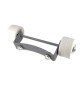 R SET RUOTE P/STUFA PATIO MUSHROOM GRIGIO