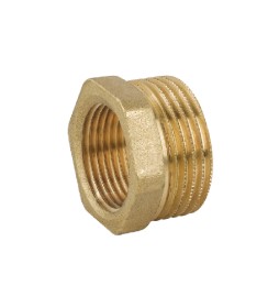 RIDUZIONE MF IN OTTONE GIALLO 3/8 x 1/4