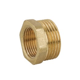 RIDUZIONE MF IN OTTONE GIALLO 1"1/2 x 1"1/4
