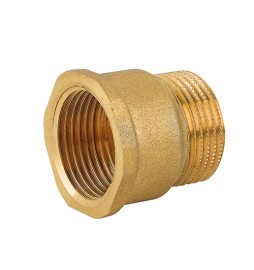 MANICOTTO MF IN OTTONE GIALLO 1" x 1"