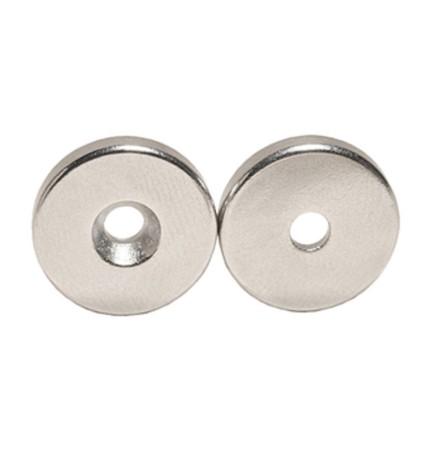 BL BOTTONE MAGNETICO C/FORO SVAS 20X3 MM 2 PZ