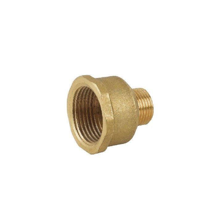 MANICOTTO RIDOTTO FM IN OTTONE GIALLO 1"1/2 x 1"