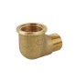 GOMITO RIDOTTO MF IN OTTONE GIALLO 1/2" x 3/4"