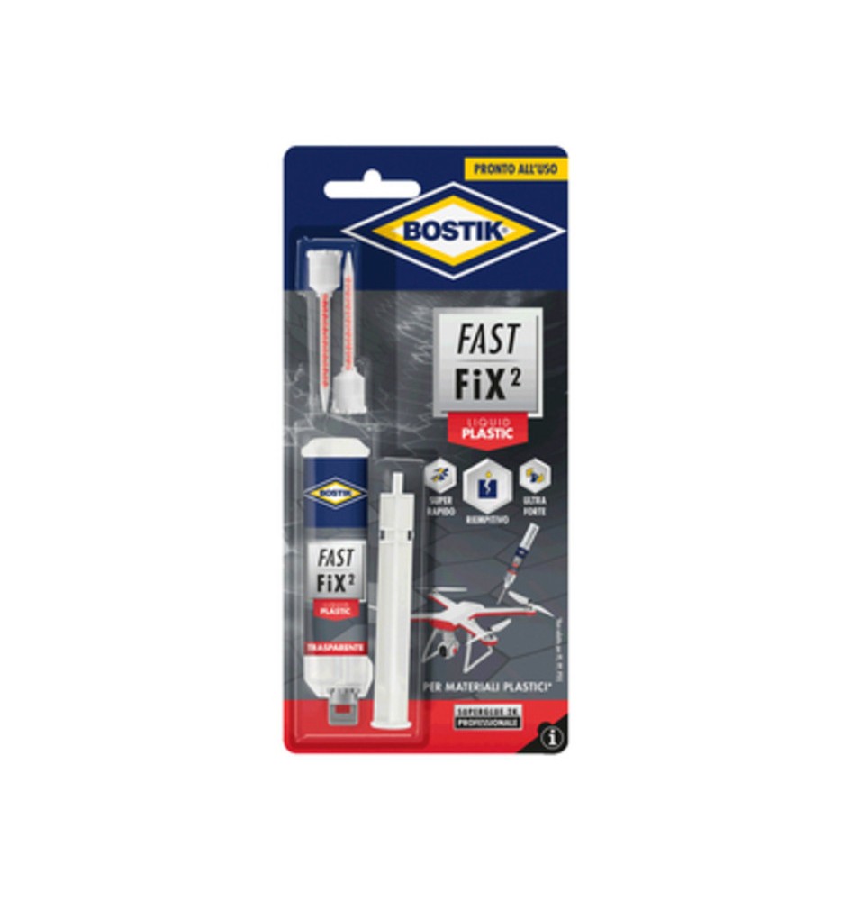 BOSTIK COLLA FAST FIX LIQUID PLASTIC 10 G BLISTER