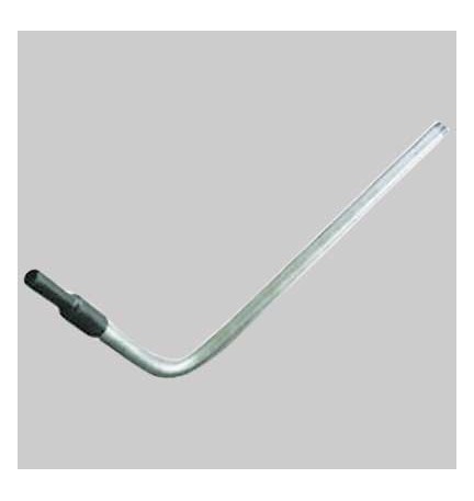 GIUNTO DI TRANSIZIONE CURVO ACCIAIO - PE - 32 x 1"