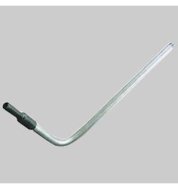 GIUNTO DI TRANSIZIONE CURVO ACCIAIO - PE - 63 x 2"
