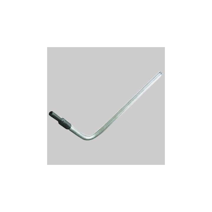 GIUNTO DI TRANSIZIONE CURVO ACCIAIO - PE - 63 x 2"