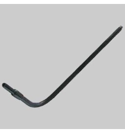 GIUNTO DI TRANSIZIONE CURVO ACCIAIO - PE RIVESTITO - 32 x 1"