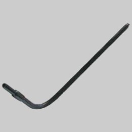 GIUNTO DI TRANSIZIONE CURVO ACCIAIO - PE RIVESTITO - 40 x 1"1/4