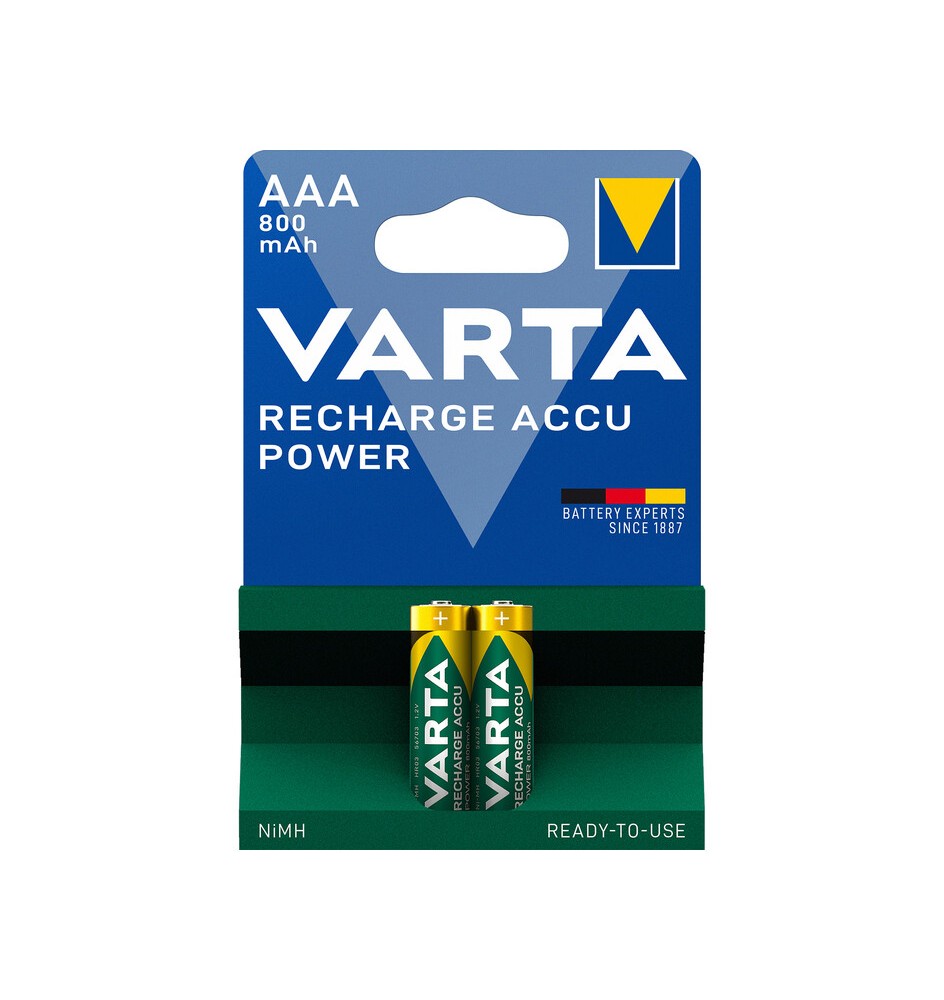 VARTA BATT RICARICABILE MINISTILO 800MAH BL 2 PZ