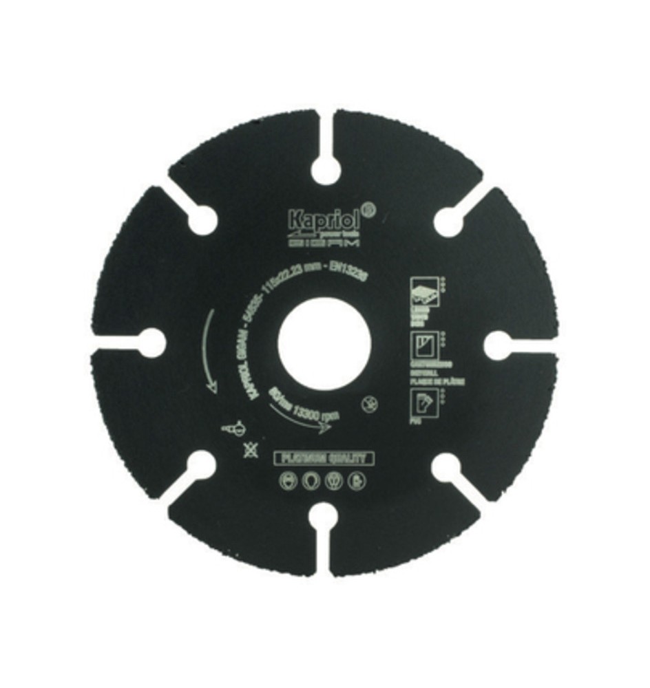 KAPRIOL DISCO AL TUNGSTENO EXPERT D 115 MM 54835