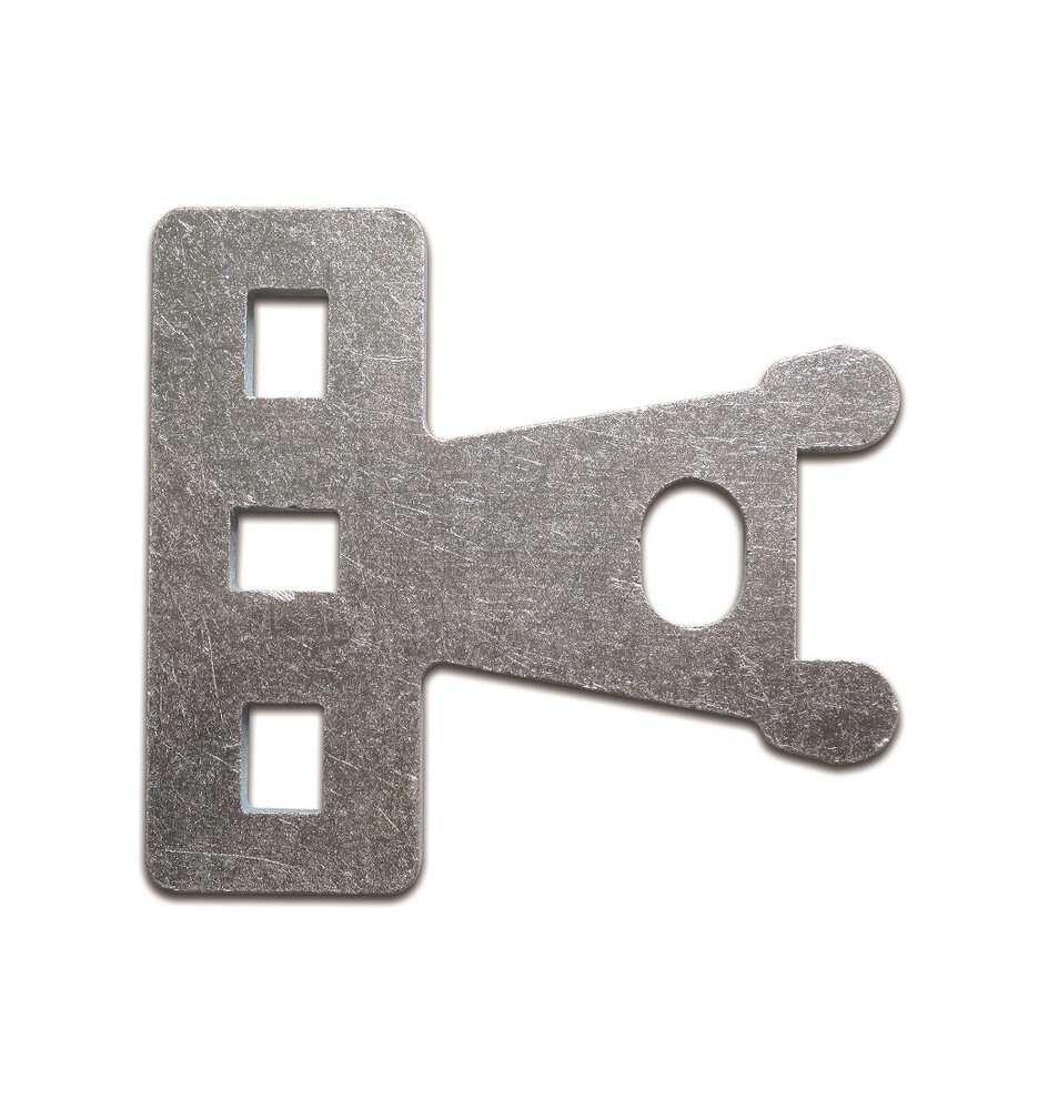 PORTALUCCHETTO PIANO VERTIC ACC ZINC 8X110 MM